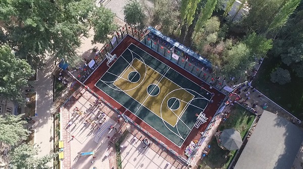 В 104-м микрорайоне Душанбе сдан в эксплуатацию новый спортивно-развлекательный комплекс