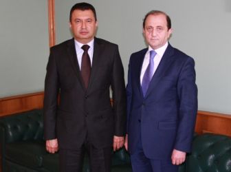 Встреча Кохира Расулзода с послом Азербайджана