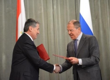 Аслов и Лавров подписали межмидовскую программу сотрудничества на 2014 год