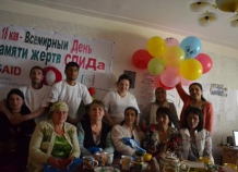 В Таджикистане почтили память людей, умерших от СПИДа