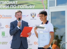 Таджикистанец показал блистательный результат на чемпионате России по гольфу