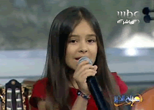 Таджикская девочка спела в прямом эфире на популярном телеканале в Дубаи