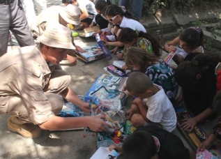 201-ая РВБ оказала помощь воспитанникам Республиканских спецшкол Таджикистана