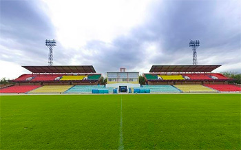 В Курган–Тюбе построили стадион