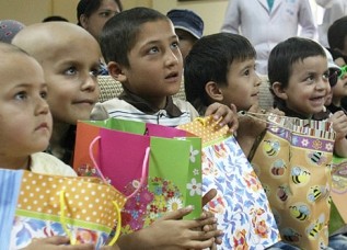 В Душанбе устроили праздник для детей с онкологическими заболеваниями
