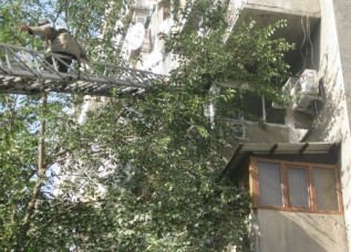 Пожар в доме в центре Душанбе потушен