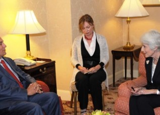 Х. Зарифи встретился в Нью-Йорке с заместителем Госсекретаря США по политическим вопросам