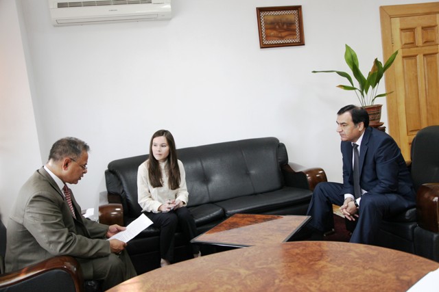 Глава АКН Таджикистана встретился с региональным представителем УНП ООН