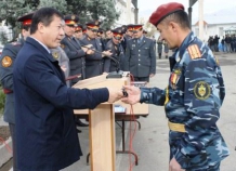 ОМОН МВД Таджикистана отметил свой очередной день рождения
