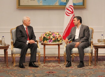 Ахмадинажод принял главу МИД Таджикистана