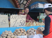Таджикский рынок в месяц Рамазан