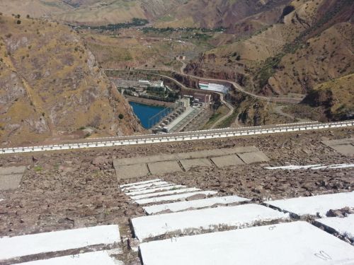 Фотоэкскурсия по Нурекской ГЭС в Таджикистане