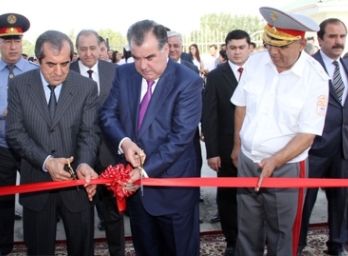 Открытие инновационной автошколы в городе Душанбе