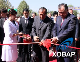 Открытие двух современных больниц в городе Душанбе