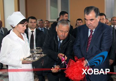 Открытие новой центральной больницы в Аштском районе