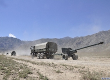 В Согде начались совместные учения армий Таджикистана и Кыргызстана