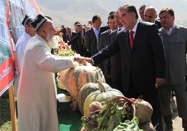 Президент РТ посетил сельскохозяйственную выставку в Джиргатальском районе