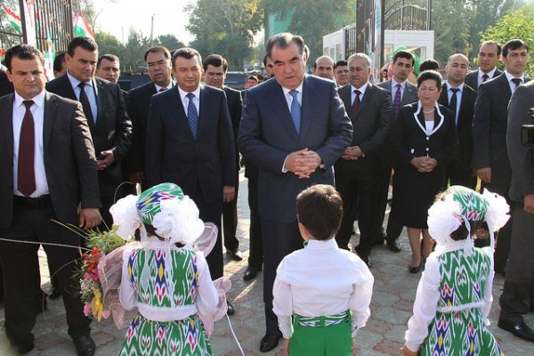 Открытие Президентского детского сада города Худжанд на 1000 мест