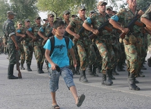 За 10 дней план по призыву в таджикскую армию выполнен на 43%