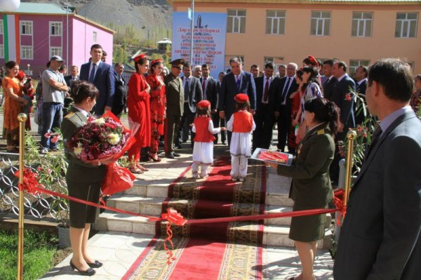 Открытие ряда новых зданий в административном центре Шугнанского района