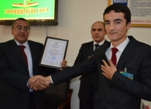 Студент Финансово-экономического института Таджикистана стал «Студентом года - 2013»