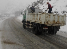 Дорога Душанбе-Чанак полностью расчищена от снега