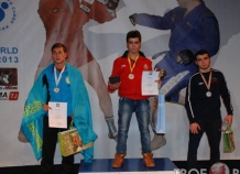Таджикский боец - чемпион мира по боевому самбо