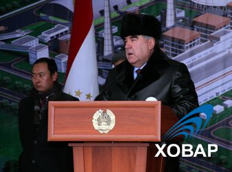 Речь Эмомали Рахмона в церемонии запуска первой очереди ТЭЦ Душанбе-2