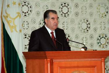 Речь Эмомали Рахмона на расширенном заседании Правительства Республики Таджикистан