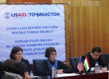 США поддерживают земельную реформу в Таджикистане