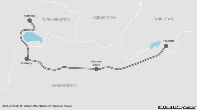АБР поможет в проведении ТЭО железной дороги Таджикистан-Афганистан-Туркменистан