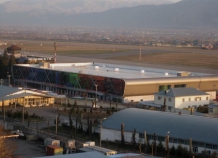 Строительство фасада нового терминала аэропорта Душанбе полностью завершено