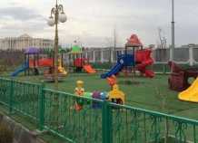 Детская площадка на территории Наврузгоха временно закрыта