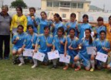 Столичная «Ласточка» стала победительницей женского турнира по футболу в Курган-Тюбе