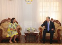 Глава представительства ЮНИСЕФ в Таджикистане попрощалась с главой МИД