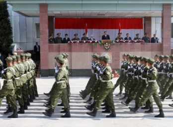 Президент посетил место постоянной дислокации Национальной гвардии