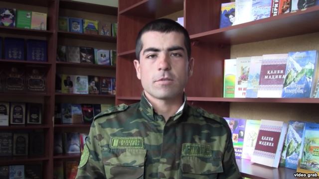 «Дипломированный» солдат «американец» в армии Таджикистана
