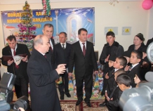 Спикер нижней палаты парламента Таджикистана посетил школу-интернат Темурмаликского района