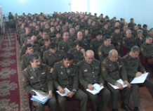 В Вооруженных силах Таджикистана стартовал зимний учебный период