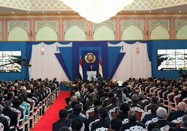 Послание Президента Таджикистана Эмомали Рахмона Маджлиси Оли Республики Таджикистан