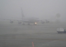Густой туман внес коррективы в работу душанбинского аэропорта
