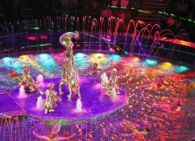 Большой Московский цирк на воде даст представления в Душанбе