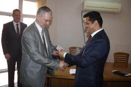 Представители МВД России были награждены в Таджикистане медалью «За содействие»