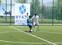 Hyatt Regency Dushanbe принял участие в уборке озера и организации футбольного матча