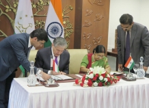 Подписана программа сотрудничества между МИД Таджикистана и Индии
