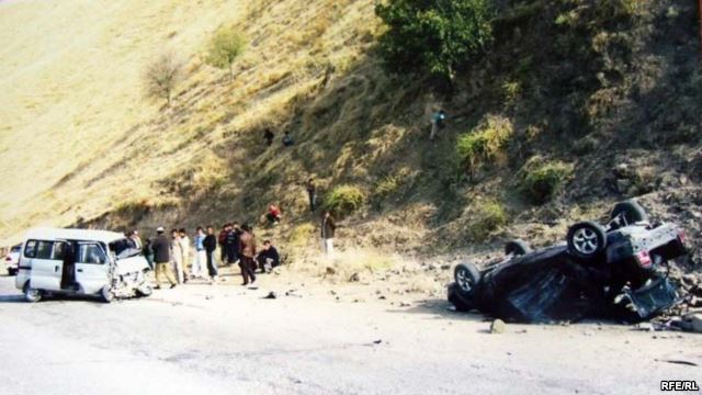 Бывший замглавы МВД Таджикистана погиб в автокатастрофе