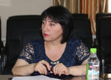 Зумрад Солиева, начальник Управления международного сотрудничества МВД РТ