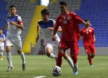 На Кубке Назарбаева юноши Таджикистана обыграли своих сверстников из Кыргызстана