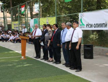 В Душанбе отметили Международный Олимпийский день