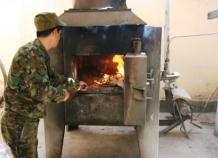 В Душанбе сожжено свыше 180 кг наркотиков